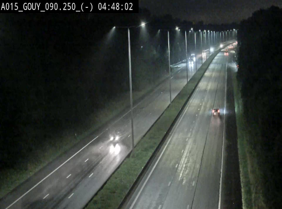 Webcam autoroute Belgique - Gouy-lez-piéton - E42 - BK 90.3
