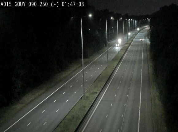 Webcam autoroute Belgique - Gouy-lez-piéton - E42 - BK 90.3
