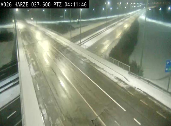 Caméra autoroute Belgique - Sougné-Remouchamps,E25 direction Luxembourg