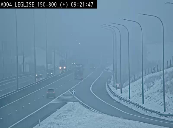 Caméra autoroute Belgique - Côte de Léglise, E411(A4) direction Luxembourg
