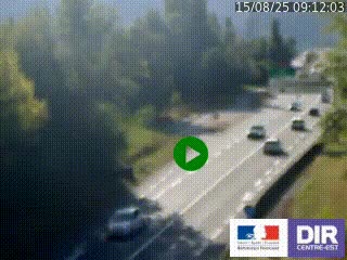 Webcam info trafic à proximité de Vizille sur la N85, au niveau du point de vue du Saut du Moine à Champagnier