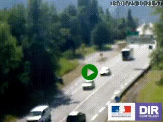 Webcam info trafic à proximité de Vizille sur la N85, au niveau du point de vue du Saut du Moine à Champagnier