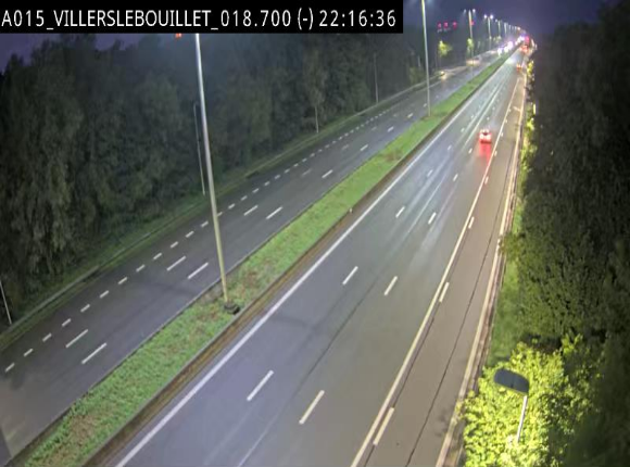 Webcam autoroute Belgique - Villers-le-Bouillet - E42 direction Liège - BK 18.7