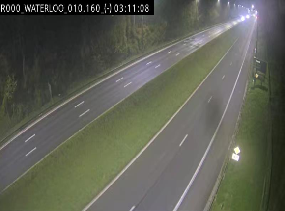 Webcam autoroute Belgique - Waterloo - R0 (ring de Bruxelles) - BK 12.3