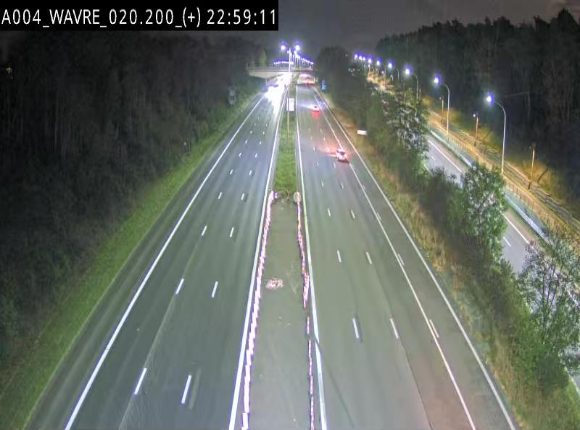 Webcam @ Wavre-sud KP 19.6, A4/E411