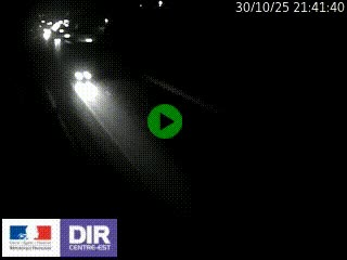 Webcam routière à Saint-Etienne-Terrenoire sur la RN88 avant la jonction entre l'A72 et le Boulevard Périphérique de Saint-Etienne