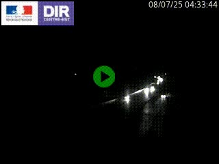 Caméra trafic à Meylan sur la Rocade-Sud de Grenoble en direction d'Aix-en-Provence