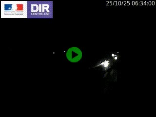 Caméra trafic à Meylan sur la Rocade-Sud de Grenoble en direction d'Aix-en-Provence