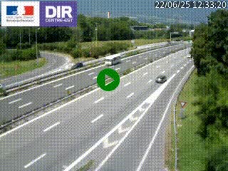 Caméra routière à hauteur de la sortie 15 Chambéry-centre au PK 4,103 en direction d'Albertville