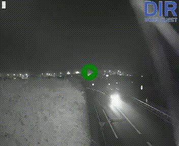 Webcam au début de l'A84 sur le périphérique Ouest de Caen (N814) à hauteur de la sortie 9, Porte de Bretagne