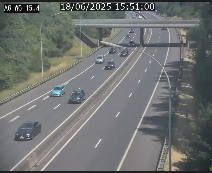 Traffic live webcam Luxembourg Capellen - A6 - BK 15.4 - direction Luxembourg/France/Allemagne