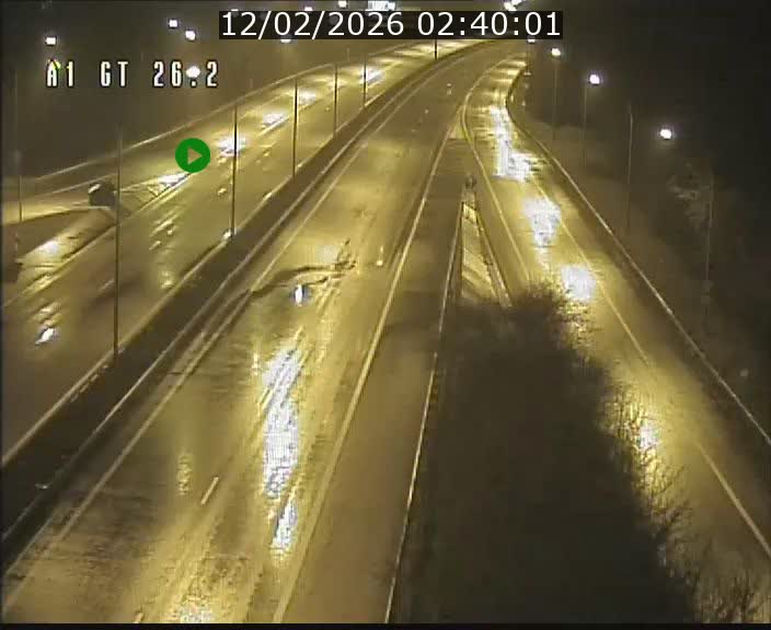 Traffic live webcam Luxembourg Grevenmacher - A1 direction Allemagne - BK 26.2