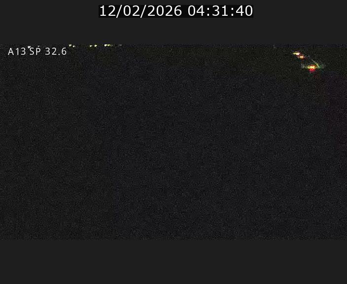 Webcam info trafic A13 à hauteur de Mondorf-les-bains. Vue orientée vers Altwies