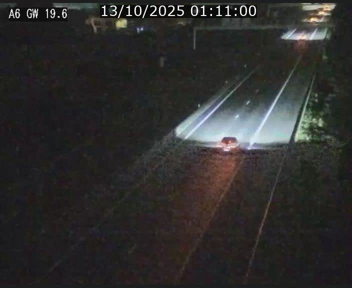 Traffic live webcam Luxembourg - Steinfort - A6 - BK 19.6 - direction Belgique