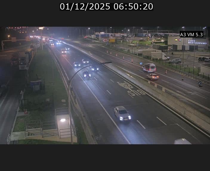 Traffic live webcam Luxembourg Aire de Berchem - A3 - BK 5 - direction France