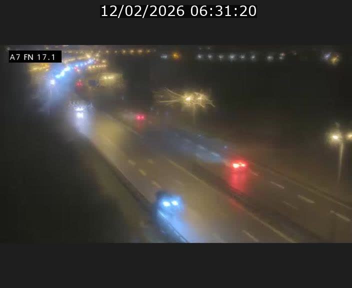 Caméra trafic Luxembourg - A7, Merscherbierg direction Mersch