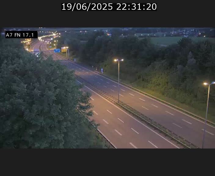 Caméra trafic Luxembourg - A7, Merscherbierg direction Mersch