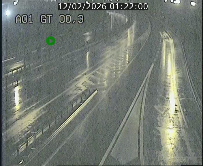 Traffic live webcam Luxembourg Croix de Gasperich - A1 direction Kirchberg - BK 0.3