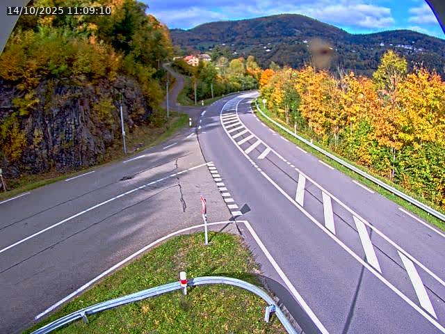 Caméra autoroute France - N66, col du Bussang direction Remiremont