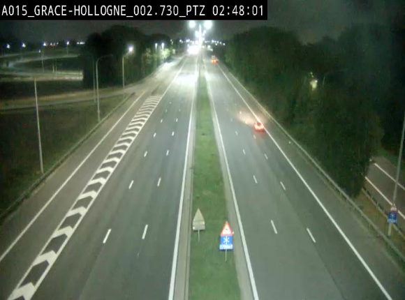 Caméra trafic Belgique - Grâce-Hollogne - E42, jonction avec A604, direction Loncin/Aéroport de Liège -  BK 3.2