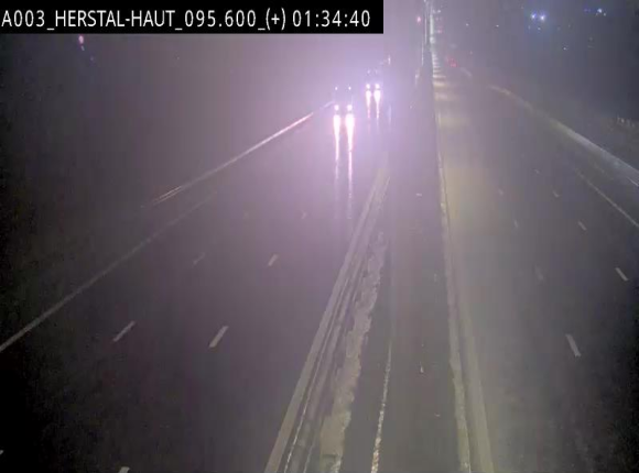 Webcam autoroute Belgique - Herstal - E40 direction Aix-la-Chapelle - BK 97