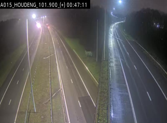 Webcam autoroute Belgique - Houdeng-Goegnies - Jonction E19/E42 direction Tournai/Mons - BK 101.85