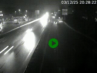 Caméra routière à hauteur des centres commerciaux et de la sortie 14 en direction d'Albertville