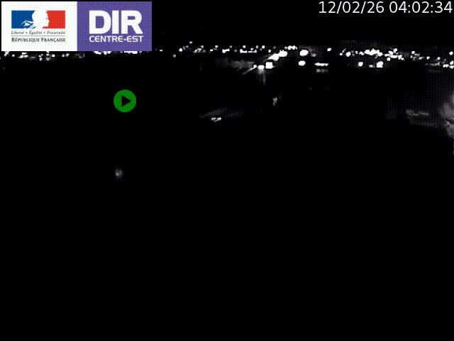 Clone of Caméra de circulation sur A7 à Lyon Perrache vers Marseille, le long du Rhône