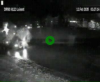 Webcam en périphérie de Chartres sur la N123, à hauteur de Luisant. Vue orientée vers Chartres