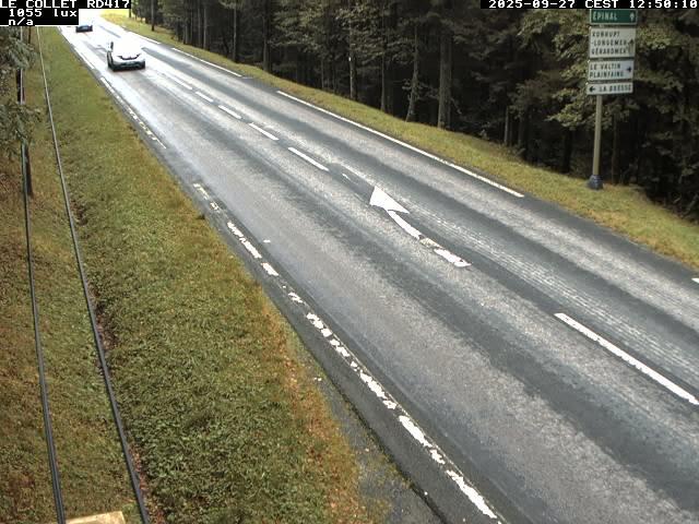 Caméra du Collet sur la route de Colmar (D417)
