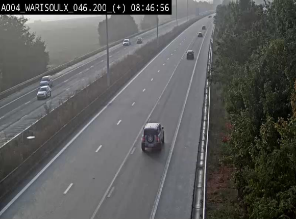 Webcam autoroute Belgique - Warissoulx - E411 - BK 46.2