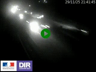 Webcam routière à Saint-Etienne-Terrenoire sur la RN88 avant la jonction entre l'A72 et le Boulevard Périphérique de Saint-Etienne