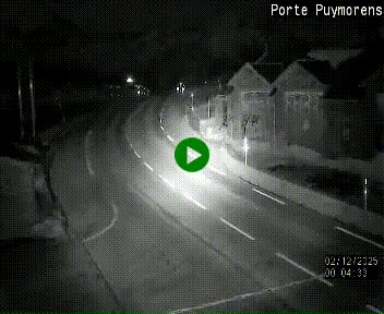 Webcam Col du Puymorens sur N320, en direction de Pas de la Casa (Andorre)