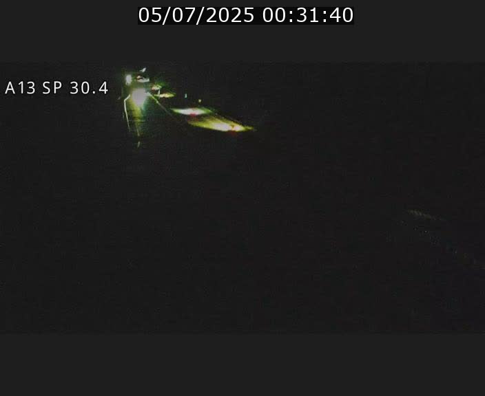 Traffic live webcam Luxembourg Altwies - A13 direction Luxembourg-ville - BK 30.4