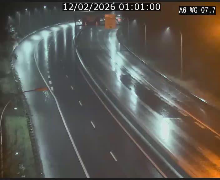 Traffic live webcam Luxembourg - Bridel - A6 - BK 7.7 - direction Belgique