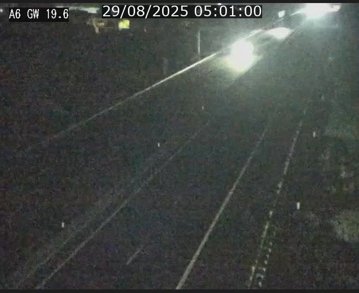 Traffic live webcam Luxembourg - Steinfort - A6 - BK 19.6 - direction Belgique