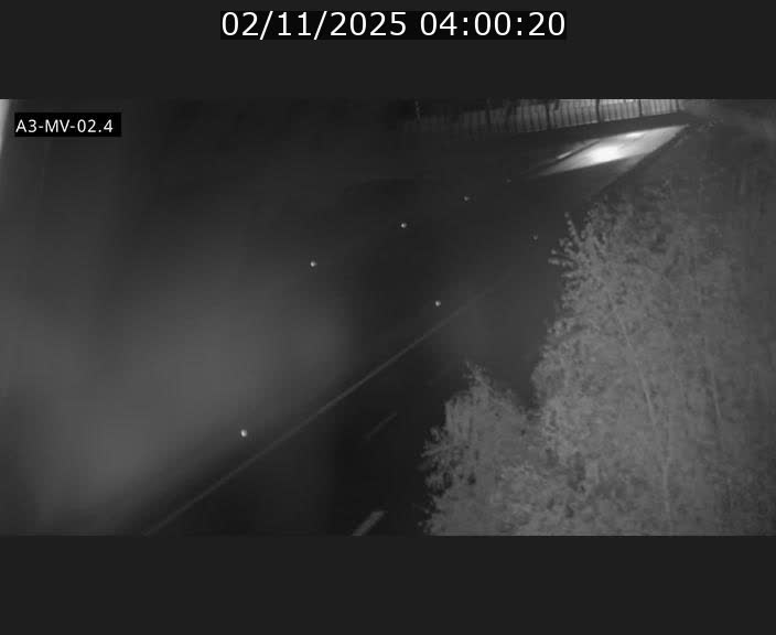 Webcam autoroute de la France (A3) au Luxembourg à Fentange, à proximité de la Croix de Gasperich. Vue orientée vers la Cloche d'Or
