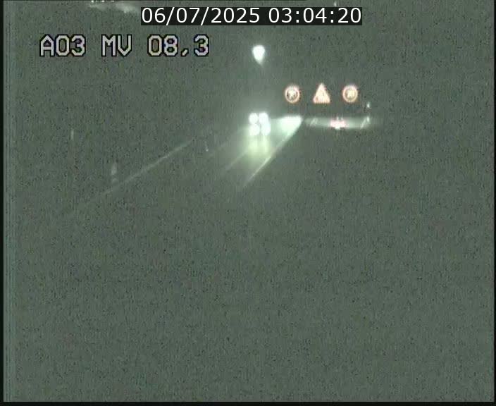 Webcam Autoroute après la Croix de Bettembourg en direction de Luxembourg sur l'A3
