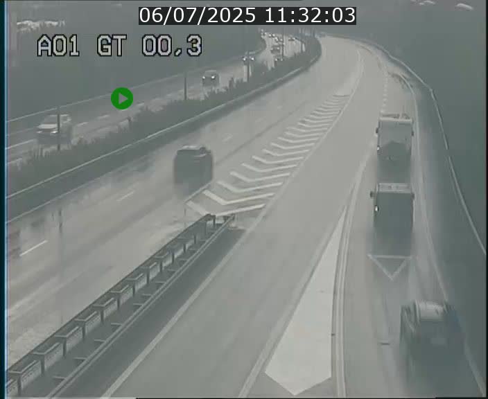 Traffic live webcam Luxembourg Croix de Gasperich - A1 direction Kirchberg - BK 0.3
