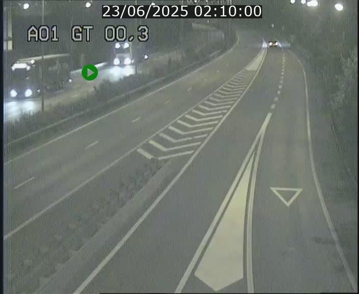 Traffic live webcam Luxembourg Croix de Gasperich - A1 direction Kirchberg - BK 0.3