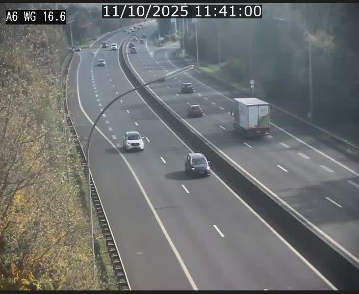Traffic live webcam Luxembourg Aire de Capellen - A6 - BK 16.6 - direction Luxembourg/France/Allemagne
