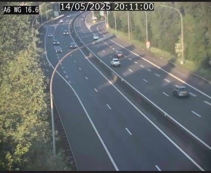 Traffic live webcam Luxembourg Aire de Capellen - A6 - BK 16.6 - direction Luxembourg/France/Allemagne