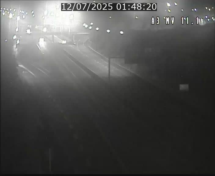 Traffic live webcam Luxembourg Croix de Bettembourg A3 - BK 11.1 - direction Luxembourg-ville