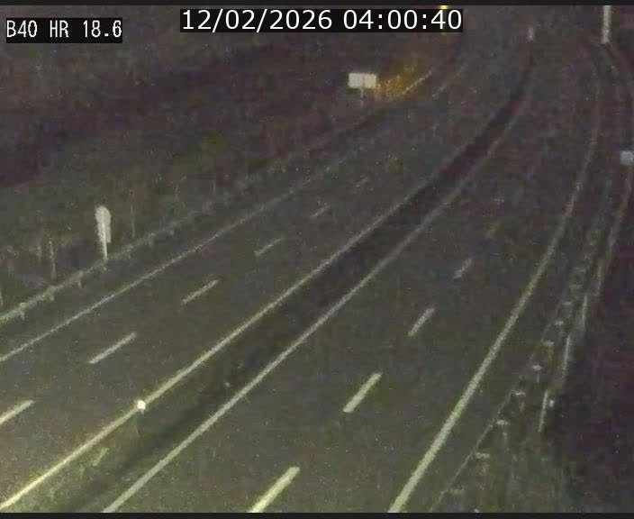 Webcam sur la route de liaison entre Micheville et Esch-Belval à la frontière entre le Luxembourg et la France. Vue orientée vers la Lorraine.
