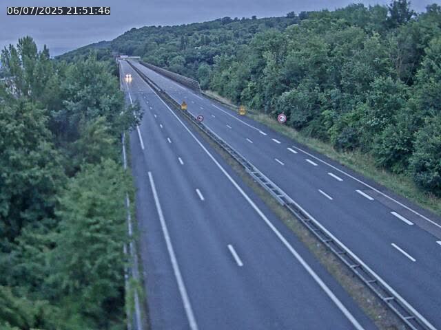 Caméra autoroute France - A30, Hayange direction Metz