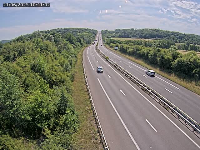 Caméra autoroute France - A33, Saint-Nicolas-de-Port direction Lunéville