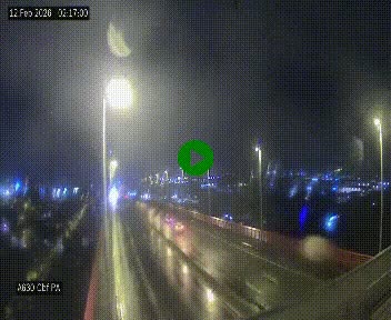 Webcam autoroute sur le périphérique de Bordeaux (A630) au nord de la ville. Caméra située sur le Pont d'Aquitaine.