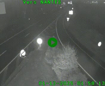 Webcam N147 au nord de Poitiers et à la jonction avec la A10