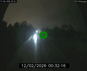 Webcam sur le périphérique de Rennes (N136) à hauteur du quartier Bréquigny, au sud de la ville