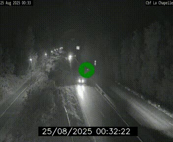 Webcam sur le périphérique de Nantes (N844) à hauteur de Porte de la Chapelle, au nord de la ville